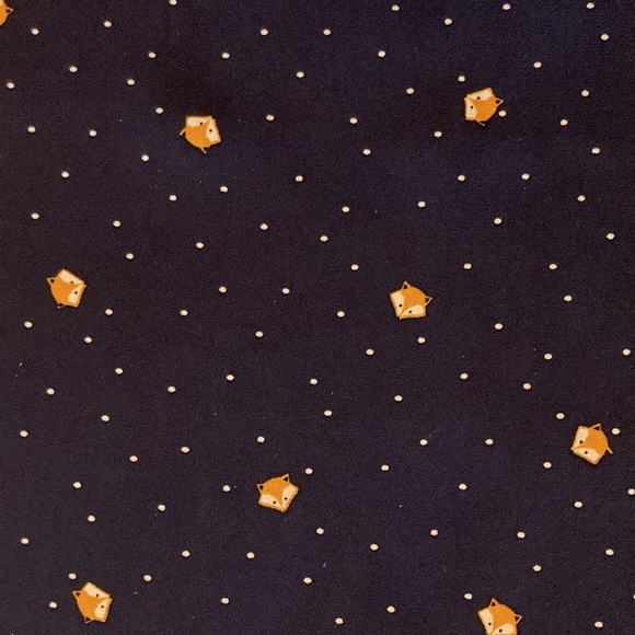 Size L short sleeve blouse from Pseudio Navy print - Picture 4 of 6